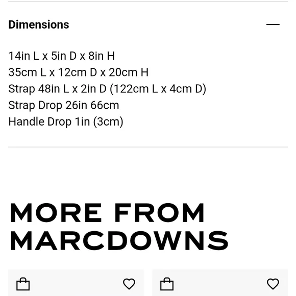 Marc Jacobs Black Sling Bag - Picture 5 of 11